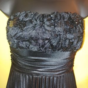 Black prom, party dress